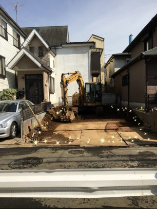 東京都世田谷区砧の解体工事を行いました。