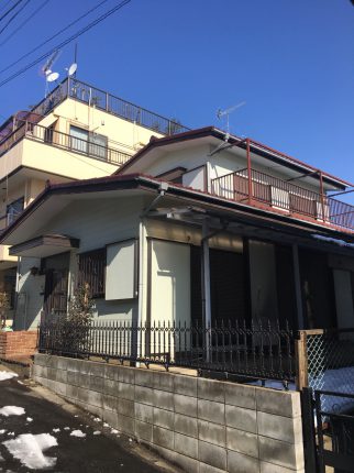 富士見市鶴馬の解体工事を行いました。