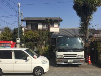 草加市松原　解体工事を行いました。