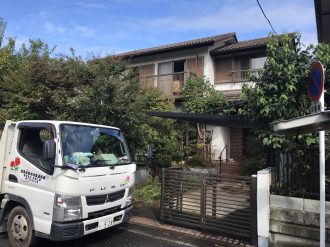 狭山市柏原の解体工事を行いました。