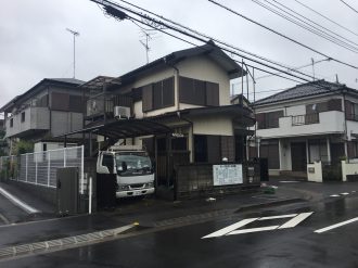 ふじみ野市中福岡の解体工事を行いました。