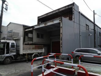 戸田市新曽の解体工事を行いました。