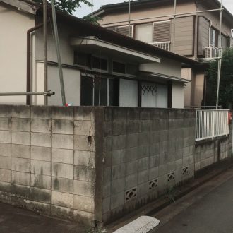 府中市幸町の解体工事を行いました。