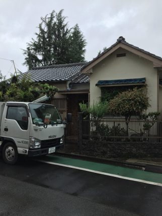 三鷹市下連雀の解体工事を行いました。