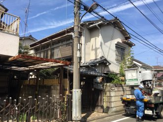 立川市若葉町の解体工事を行いました。