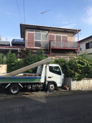 狭山市水野の解体工事を行いました。