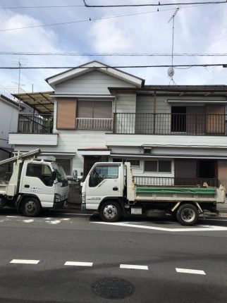 江戸川区東小岩の解体工事を行いました。