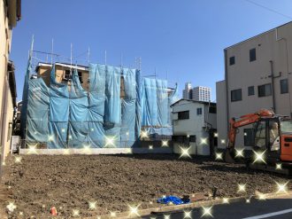 川口市幸町の解体工事を行いました。