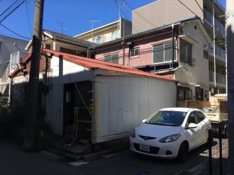 横浜市南区前里町の解体工事を行いました。