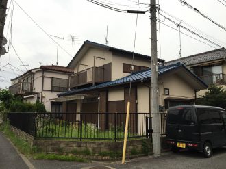 東村山市美住町の解体工事を行いました。