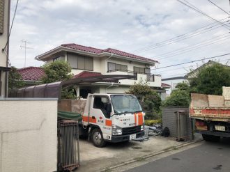 府中市栄町の解体工事を行いました。