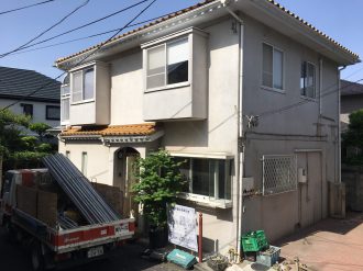 練馬区高松の解体工事を行いました。