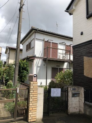 松戸市西馬橋の解体工事を行いました。