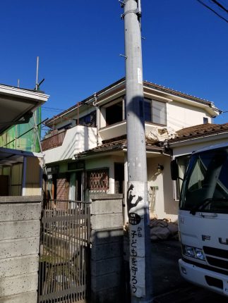 立川市若葉町の解体工事を行いました。