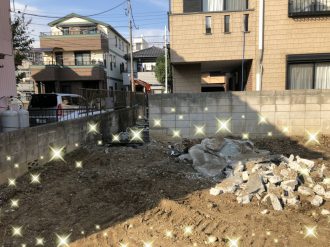 和光市本町の解体工事を行いました。