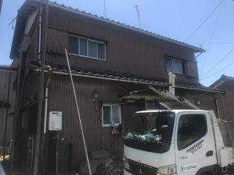 川越市古市場の解体工事を行いました。