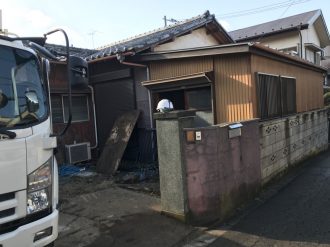 船橋市前原西の解体工事を行いました。