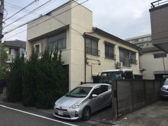 足立区椿の解体工事を行いました。