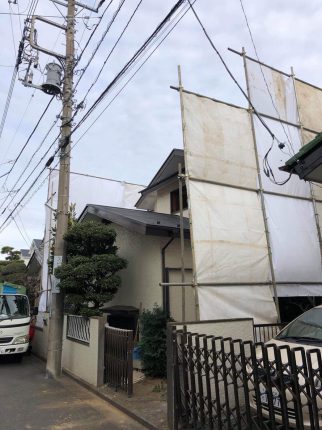 小平市小川町　解体工事を行いました。