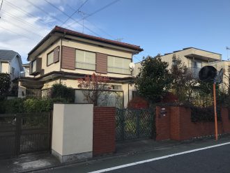 調布市深大寺東町　解体工事を行いました。