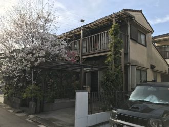 川口市源左衛門新田　解体工事を行いました。