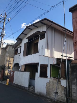 川越市小仙波町　解体工事を行いました。