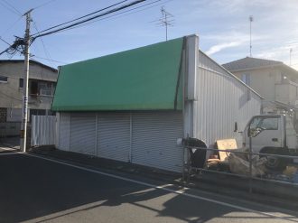 川越市砂新田　解体工事を行いました。