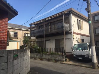 練馬区関町南の解体工事を行いました。