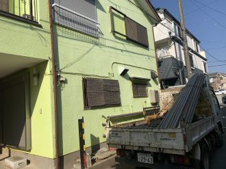 狭山市北入曽　解体工事を行いました。