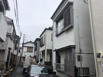 江戸川区本一色　解体工事を行いました。