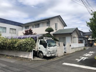 所沢市くすのき台の解体工事を行いました。