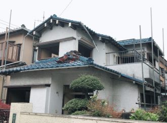 市川市稲越町の解体工事を行いました。