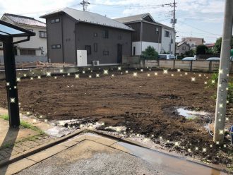 所沢市西住吉の解体工事を行いました。