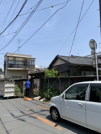 東松山市本町の解体工事を行いました。