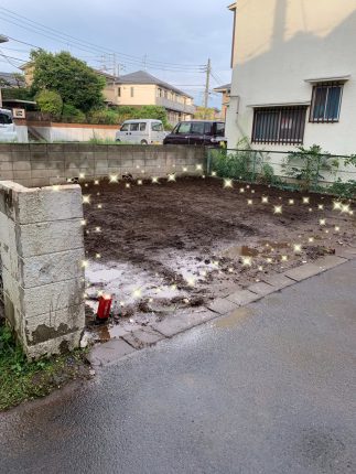 所沢市北秋津の解体工事を行いました。