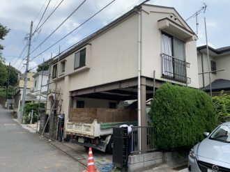 練馬区旭町の解体工事を行いました。