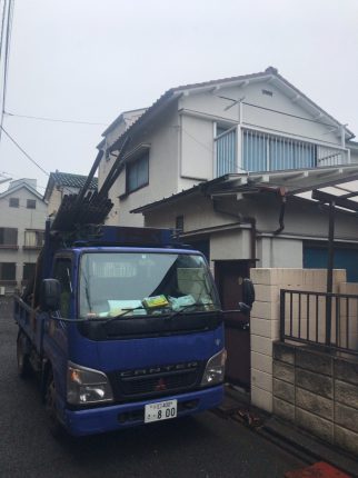 板橋区南町　解体工事を行いました。