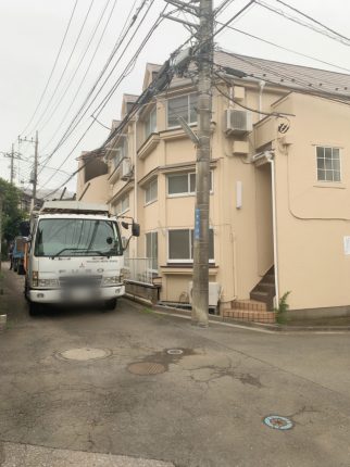 和光市本町の解体工事を行いました。