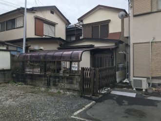 草加市新里町　解体工事を行いました。