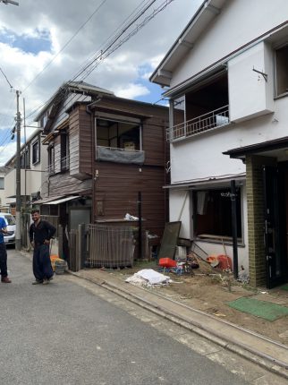 練馬区貫井の解体工事を行いました。