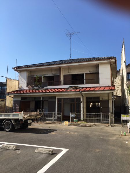 立川市錦町の解体工事を行いました。