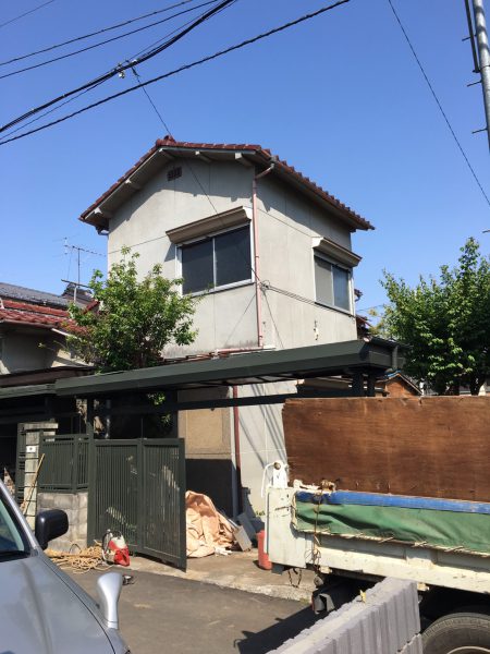 立川市富士見町の解体工事を行いました。