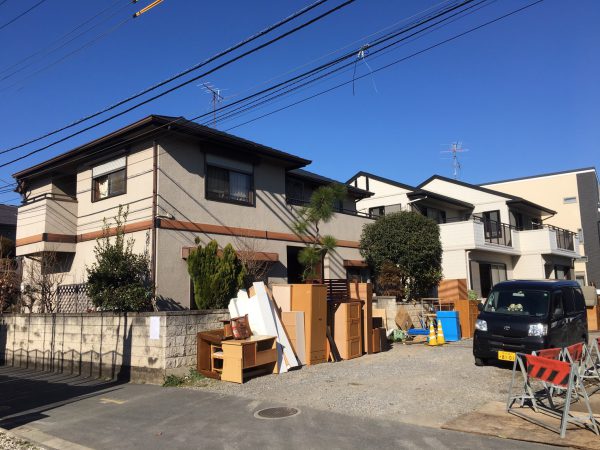 江戸川区篠崎町の解体工事を行いました。