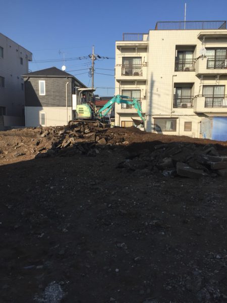 練馬区富士見台　解体工事を行いました。