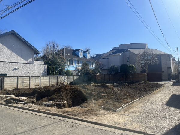 武蔵野市吉祥寺北町　地中埋設物撤去工事を行いました。