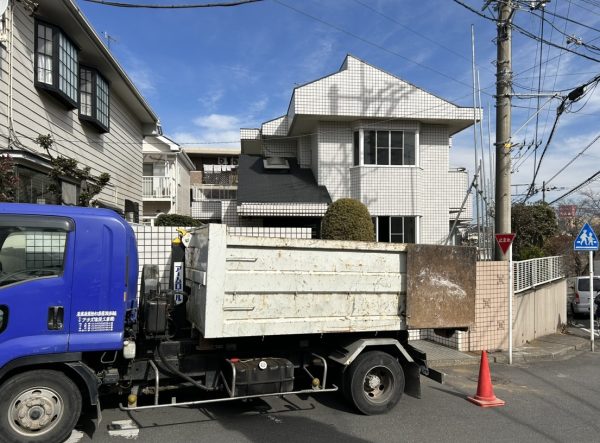 相模原市南区上鶴間　解体工事を行いました。