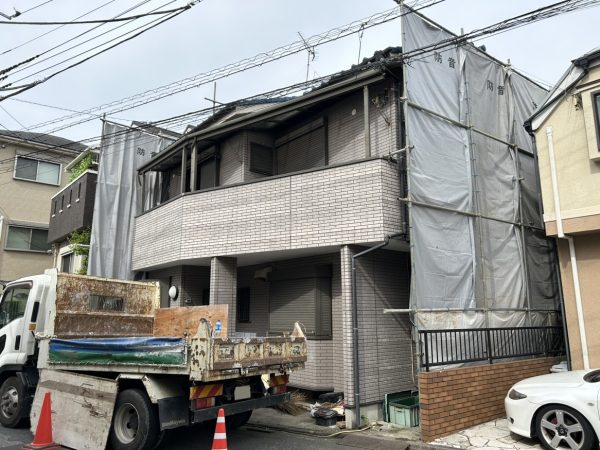 江戸川区大杉　解体工事を行いました。