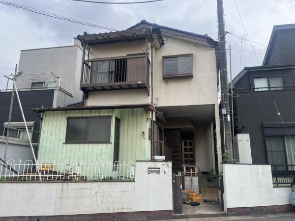 川口市大字東内野　解体工事を行いました。