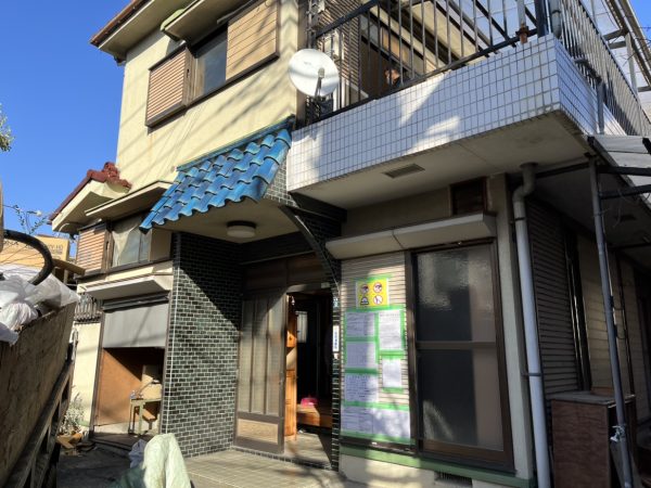 新座市野火止　解体工事を行いました。