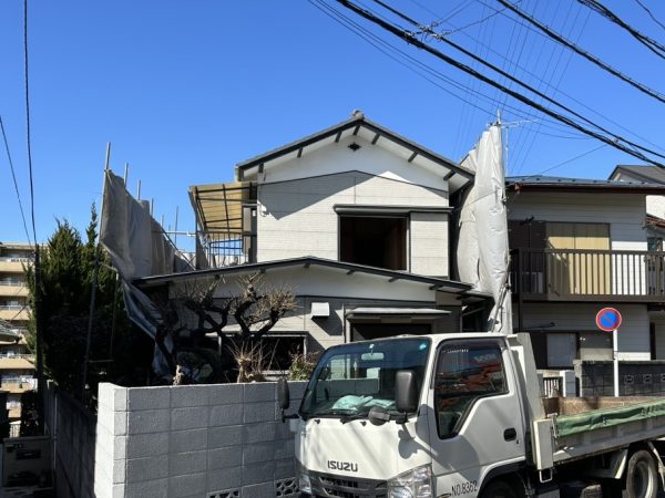 川崎市高津区末長　解体工事を行いました。